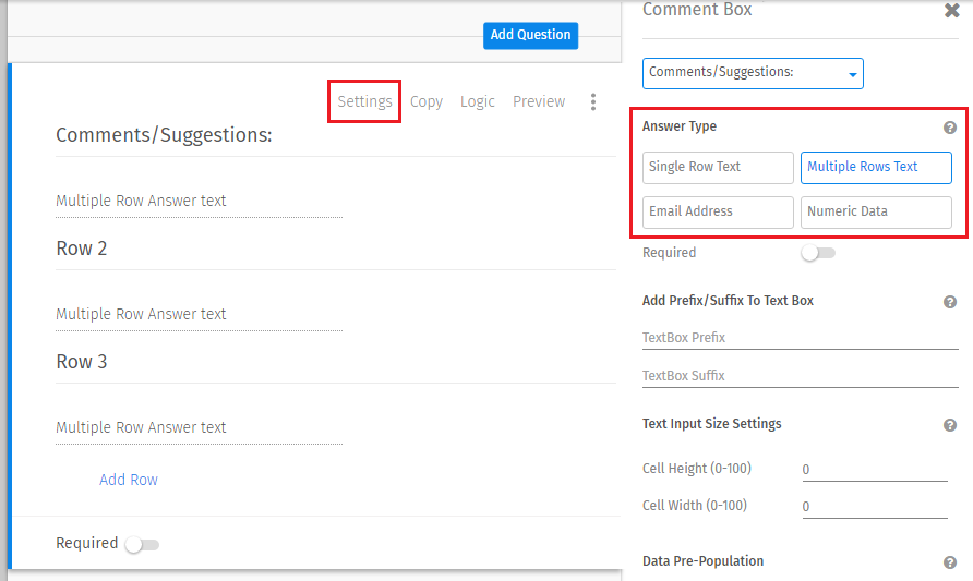 Survey Software Help Image
